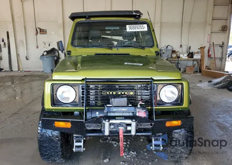 1987 Suzuki Samurai из США, поврежденный, VIN JS3JC51C5H4149334